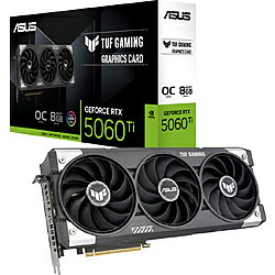 ASUS TUF Gaming GeForce RTX 5060 Ti 8GB OC Editionの商品画像