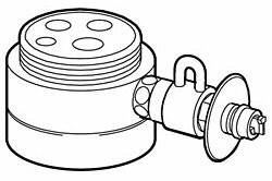 Panasonic(パナソニック) CB-SMB6 食器洗い乾燥機用 分岐水栓 CBSMB6 [振込不可] [代引不可]