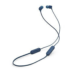 JBL(ジェービーエル) ブルートゥースイヤホン カナル型 ブルー JBLT135BTBLU ［ワイヤレス(左右コード) /カナル型 /Bluetooth対応］ JBLT135BTBLU 【864】
