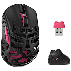 KIBU ゲーミングマウス -Beast Miao- Black WL-BMIAO-BLK-O ［光学式 /有線／無線(...