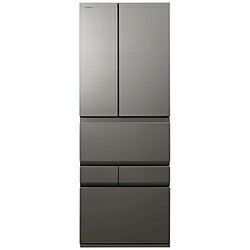 【中古】TOSHIBA(東芝) 〔展示品〕 冷蔵庫 VEGETA（ベジータ）XFSシリーズ フロストグレージュ GR-Y600XFS-TH ［幅68.5cm ／595L ／6ドア ／観音開きタイプ ／2025年］【291-ud】