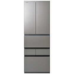 【中古】TOSHIBA(東芝) 〔展示品〕 冷蔵庫 VEGETA（ベジータ）FZシリーズ アッシュグレージュ GR-Y510FZ-ZH ［幅65cm ／508L ／6ドア ／観音開きタイプ］【291-ud】