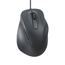 ELECOM(エレコム) マウス EX-G Mサイズ 抗菌(Chrome/Mac/Windows11対応) ブラック M-XGM30UBSKCBK ［BlueLED /有線 /5ボタン /USB］ MXGM30UBSKCBK