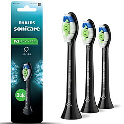 ソニッケアー ブラシヘッド　ホワイトプラス 3本組　ブラック ブラック HX6063/91 ［3本入］ HX606391