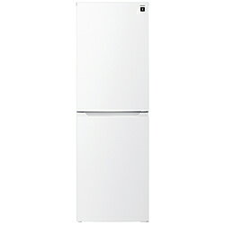 SHARP(シャープ) 冷蔵庫 マットホワイト SJ-BD23R-W ［幅54.4cm /230L  ...