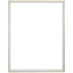 Interior Accessories - 同志舎 木製デッサン額 スロープ 半切 ホワイト
