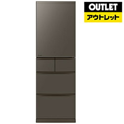 121 L - 250 L - MITSUBISHI(三菱) 冷蔵庫 置けるスマート大容量 BDシリーズ フラットアンバーグレー MR-BD46M-H [幅60cm /455L /5ドア /右開きタイプ /2025年]【生産完了品】【基本設置料金セット】 *MRBD46MH 【お届け日時指定不可】 [振込不可]
