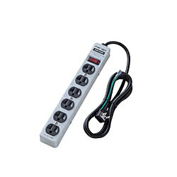 乐天商城 - ファーゴ STEEL TAP AC6個口 ホワイト 4M CT640WH ［4.0m /6個口 /スイッチ付き（一括）］ CT640WH