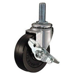 ハンマーキャスターセールス E型ねじ式　自在SP付　ゴム車85mm　M16XP2.0　415EAR85BAR01 415EAR85BAR01