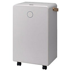 Compressor Type - スリーアップ コンプレッサー式除湿機 「ウッドドライ」　除湿能力最大6L/日　最大15畳対応　手動ルーバー調整0～90° 連続排水可能（排水ホース付属) THREEUP グレージュ DHT2631 DHT2631GG