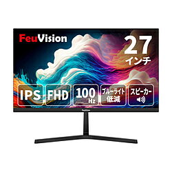 FEUVISION PCモニター エントリーシリーズ FSID27BF0SI ブラック EW-FSID27BF0SI ［27型 /フルHD(1920×1080) /ワイド /100Hz］ EWFSID27BF0SI