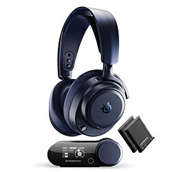 SteelSeries 61723 ゲーミングヘッドセット Arctis Nova Pro Omni MidnightBlue ［ワイヤレス（Bluetooth＋USB-C） /両耳 /ヘッドバンドタイプ］ 61723