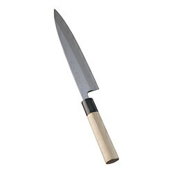 画像はイメージの場合があります。あらかじめご了承ください。シャープな切れ味で熟練された技術を持つ人にピッタリ、堺 菊守 本霞研 極上シリーズ「身卸包丁」■包丁の仕様・形状：出刃型・刃型：片刃・表示サイズ：21cm※表示サイズは、マチ付き包丁...