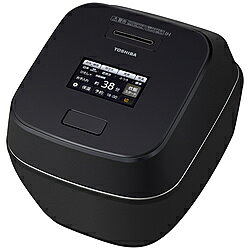 TOSHIBA 東芝 RC10ZWXK 炊飯ジャー 炎匠炊き グランブラック RC-10ZWX(K) [5.5合 /圧力IH]