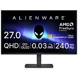 Alienware 27 240Hz QD-OLED ゲーミングモニター