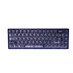EVERGLIDE ゲーミングキーボード(ラピッドトリガー対応) AE68 Pro Transparent(英語配列) ブラック EV-AE68P-BK-TL ［有線］ EV-AE68P-BK-TL