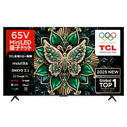 楽天市場】TCL 4Kテレビ 65V6Bの通販