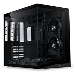 LIANLI PCケース [ATX /Micro ATX /Mini-ITX] ブラック O11D MINI V2 FLOW BK O11DMINIV2FLOWBK