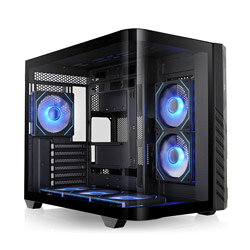 Thermaltake PCケース [ATX /Micro ATX /Mini-ITX] Vision 330 CR ARGB Black ブラック CA-11V-00M1WN-00 CA11V00M1WN00