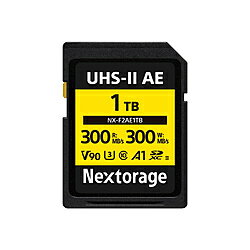 種類SDXCカードUHS規格UHS-IIUHSスピードクラスUHSスピードクラス3SDスピードクラスClass10ビデオスピードクラスビデオスピードクラス90容量1TBアプリケーションパフォーマンスクラスA1最大転送速度300MB/s最大書込速度300MB/s