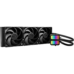 Silent Loop 3 420mm は、最先端のテクノロジーを搭載した、ほとんど音が聞こえない、驚くほど高性能なオールインワン水冷ユニットです。■高度に設計された冷却ブロック設計■強力な3チャンバーポンプ設計により、乱流と騒音を大幅に低減します。■6極モーターを備えた減衰調整可能なポンプ■3つのサイレントウィング、4つの140mm PWM高速ファン、ラジエーターコーナーによりほぼ無音の動作音を実現■驚くほど高い冷却性能■控えめな ARGB 照明を備えたエレガントなプレミアム デザイン■簡単にアクセスできる補充ポートと付属の冷却ボトルで長寿命を実現■柔軟なスリーブチューブと便利な取り付けにより、取り扱いが簡単■3年間のメーカー保証本体サイズ mmラジエーター：475 x 140 x 52冷却ブロック：93.5 x 80 x 56本体重量2.01kg対応ソケットIntel：1851 / 1700 / 1200 / 1150 / 1151 / 1155 AMD：AM5 / AM4 / TR5 / TR4ファン回転数1900rpmノイズ最大 34.3 dB(A)風量Airflow：78.4/133.2CFM/m3/hAir Pressure：2.36mmH2O仕様1［Fan］Fan model：Silent Wings 4 140mm PWMFan dimensions (mm)：140 x 140 x 25Bearing technology：FDBMotor technology：6-pole fan motorRated Voltage (V)：12Input current (A)：0.30Safety current (A)：0.40Input power (W)：3.6Connector：4-pin PWMCable length (mm)：500Lifespan (h / 25°C)：30000Silent Loop 3 420mm は、最先端のテクノロジーを搭載した、ほとんど音が聞こえない、驚くほど高性能なオールインワン水冷ユニットです。