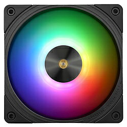 フラグシップモデル 120mm PWMファン、ARGBライティングに対応した通常回転のブラックモデル。■静圧性能を最適化したファンブレード設計■XYZ軸の3次元を補正するデュアルダイナミックバランシングモーター■ミクロンレベルで微調整したファンブレード■強度を重視した特殊形状のラインフレーム仕様■三角形の対称バックフレームデザインを採用、有効排気面積を23%増加、構造物の圧縮強度を20%向上■RoHS対応の環境配慮型プロダクト本体サイズ mm120×120×厚さ25.6mm本体重量205gファン回転数2150rpm±10%（最大）ノイズ28.1dBA（最大）風量風量：69 CFM（最大）静圧：2.87mmH2O（最大）付属品取付ネジ、ワッシャーシール、分岐ケーブル仕様1［接続］PWM 4ピン［ARGB］5V 3PIN［ケーブル長］ファンケーブル部分 45cm（ファン） / 50+5cm（ARGB）［定格電流］0.16A［リブ］あり［ベアリング］S-FDB V2 Bearingフラグシップモデル 120mm PWMファン、ARGBライティングに対応した通常回転のブラックモデル。