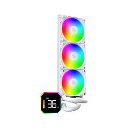 MONTECH 簡易水冷CPUクーラー HyperFlow DIGITAL 360 (W) HyperFlowDIGITAL36 [振込不可] [代引不可]
