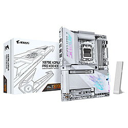 GIGABYTE(ギガバイト) マザーボード(Socket AM5) X870E AORUS PRO X3D ICE ホワイト A X ［ATX］ X870EAPROXICE