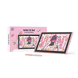11.9型フルHDディスプレイを搭載し、豊富なアクセサリーをセットにした日本限定モデルの液晶タブレット■豊富なアクセサリーをセットにした日本限定モデル■11.9型（264×149mm）の表示エリア■HD解像度（1920×1080ドット）に対応したディスプレイ■sRGB 99%、Adobe RGB 97%、Display P3 97%の高い色域カバー率■バッテリーフリーのマグネット式スタイラスペンを付属■16384段階の筆圧感知、60度の傾き検知に対応■ショートカットキー8個とダイヤル2個を装備■Windows、Mac OS、ChromeOS、Linuxで利用可能■交換用のペン先を15本付属■指紋を軽減するAGナノエッチングガラスを使用■3色のカラーバリエーション■法人向け3年保証モデルをラインアップ本体サイズ327.2 × 189.1 × 12.0 mmその他サイズ重量：719 g液晶サイズ11.9型シリーズArtist 12筆圧レベル16384解像度5080 LPI対応OSWindows 7以降macOS 10.13以降Android 10.0以降（USB 3.1 DP1.2が必要）ChromeOS 88以降LinuxWindows ARM付属品X4スマートチップスタイラス替え芯 x10芯抜きフル機能USB-C to USB-Cケーブル3-in-1ケーブル折りたたみスタンドクリーニングクロスグローブ保証書＆クイックスガイド仕様1［付属ペン］X4スマートチップスタイラスペン技術：X4スマートチップ＆EMR方式筆圧感知レベル：16384最小ON荷重：2gペン先の沈み込み：0.3mm傾き検知：±60°精度：±0.2mm（中央）読取り解像度：5080LPI読取可能高さ：10mm［接続端子］USB-Cx1（フル機能）USB-Cx1（3-in-1ケーブル対応）仕様2［読取可能範囲］264x149mm［ショートカットキー］ショートカートキーx8、X-Dial ダイアル式x2［電源入力］5V ＝ 2A［ディスプレイ］サイズ：11.9型解像度：1920x1080（フルHD）アスペクト比：16:9表面仕上げ：AG（アンチグレア）+AF（アンチフィンガープリント）ガラス液晶パネル：IPS液晶リフレッシュレート：60Hz応答速度：25ms仕様3色域カバー率（標準）：99％ sRGB、97％ Adobe RGB、97％ Display P3表示色：1670万色輝度（標準）：260cd/m2視野角：170°フルラミネーション：◎コントラスト (標準)：1000：111.9型フルHDディスプレイを搭載し、豊富なアクセサリーをセットにした日本限定モデルの液晶タブレット