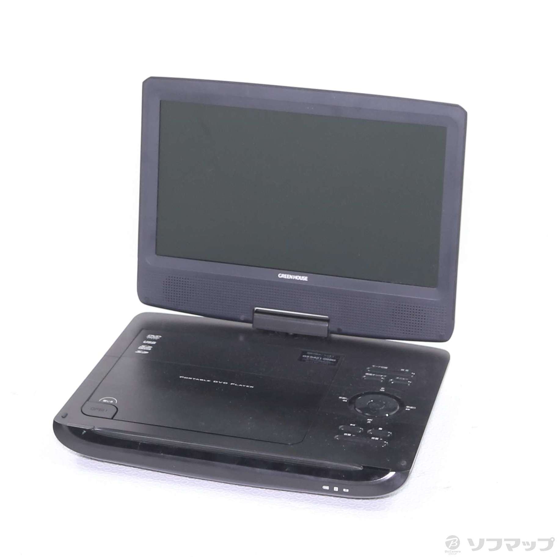 【中古】GREEN HOUSE(グリーンハウス) 〔展示品〕 GH-PDV10PTC-BK【291-ud】