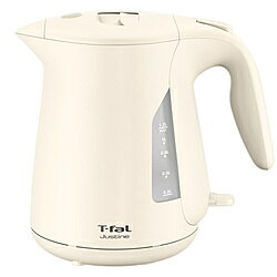 T-FAL 電気ケトル ジャスティン アイボリー KO5J0AJ0 ［1.2L］ KO5J0AJ0