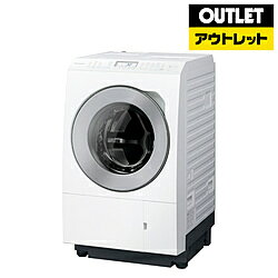【生産完了品】 商品本体は未使用の新品です。 メーカーにて生産が完了した旧モデルです。商品により、売り切れ後は再入荷が無い場合もあります。 ※こちらはメーカー保証付きです。トリプル自動投入と温水機能搭載でこだわりの洗濯を。■大風量で省エネ＆スピーディ、はやふわ乾燥 ヒートポンプ　「トップユニット ヒートポンプ式」だから電気代も乾燥時間もより効率的。NEW 運転時間はそのまま、消費電力量約10 ％削減※1 で電気代をさらに節約。　（洗濯～乾燥 おまかせコース・定格洗濯乾燥6kg時）■濃密泡と高浸透バブルシャワーで繊維の奥の汚れもスゴ落ち　濃密泡が繊維の奥まで浸透し、汚れを浮かせて落とす。■温水泡洗浄で黄ばみやニオイ※2、菌※3 までスゴ落ち　普段着、おしゃれ着、毛布まで豊富なコースでしつこい汚れもスッキリ。■面倒な計量・投入はトリプル自動投入におまかせ　ライフスタイルやお好みに合わせて使用する剤を変えられる「選べるタンク」で、毎日の洗濯をラクに。■2025年度モデルのNEWポイント・ 洗濯～乾燥時の電気代を節約： 運転時間はそのまま、さらに省エネ性がアップ※1。（定格洗濯乾燥6kg・おまかせコース時の従来品比）・NEW これからは、ダウンジャケットもホームクリーニング★： （株）ゴールドウイン監修の「ダウンジャケットコース」で、自宅でもキレイな仕上がりに※4。　★ 洗濯前に取扱い絵表示などを必ずご確認いただき、衣類のコース対象可否をご確認ください。・NEW 「汚れはがし剤」の対応コースが拡大： 「ナイトコース」「毛布コース」でも「汚れはがし剤」が使用可能に。・NEW 予約運転の終了時刻がより正確に： 終了時刻クラウド予測がさらに進化。「スマホで洗濯」アプリが洗濯をサポート※5。※ご購入の際は、設置・搬入スペースをご確認頂きますようお願い致します。※1 洗濯～乾燥おまかせコース・定格洗濯乾燥6kg時。パナソニック2024年度モデルNA-LX127D（約890Wh）とNA-LX127E（約800Wh）の消費電力量比較。衣類の素材・入れ方・洗濯時の状況により、運転時間・消費電力量は前後します。※2 〈消臭の試験内容〉［試験機関］近江オドエアーサービス（株）［試験方法］部屋干し臭が付着したタオルハンカチを6段階臭気強度表示法にて評価［消臭方法］約40℃においスッキリコースにて。高濃度洗剤液と加熱温水洗浄による［対象部分］ドラム内の衣類［試験結果］「おまかせ」： 3.3、「約40℃においスッキリ」： 1.7※3 〈除菌の試験内容〉［試験機関］（株）エフシージー総合研究所 ［試験方法］菌液付着試験布の生菌数測定 ［除菌方法］約60℃おまかせ（除菌）コースにて。加熱高温水による［対象部分］ドラム内の衣類 ［試験結果］菌の減少率99％以上（自社換算値）。※4 衣類や汚れの種類・水温によって効果は異なります。汚れが気になる部分は、おしゃれ着洗剤をつけたタオルなどで事前に拭きとってください。ご家庭での洗濯が禁止されているもの、防水加工・シームレス加工（縫い目のない圧着加工）のもの、皮革・毛皮素材のものには使用できません。洗濯前に取扱い絵表示等を必ず確認いただき、洗濯方法・乾燥方法とも表示に従って取り扱いください。※5 AndroidTM OSバージョン 9以上、iOSバージョン15.6以上のスマートフォンでご利用できます（2025年8月19日現在）。ただし、すべてのスマートフォンで、アプリの動作に保証を与えるものではありません。また、「スマホで洗濯」アプリはタブレット端末には対応していません。本体サイズ(幅×高さ×奥行)mm639×1060×722mm（給・排水ホース含む）本体重量81kg洗濯容量洗濯12.0kg洗浄方式新バッフル＋新バックフィルター、ジェットバブル、高浸透バブルシャワー、温水機能、15℃洗浄モード乾燥容量［洗濯時］乾燥6.0kgドアタイプ左開きインバーター搭載有乾燥方式ヒートポンプ乾燥洗剤・柔軟剤 自動投入(洗濯乾燥機)液体洗剤・柔軟剤・おしゃれ着洗剤/漂白剤コース洗濯19コース、乾燥7コース、洗濯～乾燥12コース、スチーム1コース運転音［洗濯時］32dB運転音［脱水時］41dB運転音［乾燥時］46dB運転時間［洗濯時］32分運転時間［洗濯～乾燥時］・標準乾燥モード：98分　・省エネ乾燥モード：165分標準使用水量［洗濯時］83L標準使用水量［洗濯～乾燥時］55Lタイマー予約○（1時間単位）予約時の運転終了時間調整機能設置可能防水パン奥行（内寸）540mm以上ボディ幅(mm)604mm乾燥フィルターお手入れ手動自動槽洗浄機能自動槽洗浄機能ありふろ水ポンプあり無温水洗浄機能有スマホ操作機能対応消費電力［洗濯時］270W消費電力［乾燥時］1190W（温水時）消費電力量［洗濯時］68Wh/回消費電力量［洗濯～乾燥時］800Wh/回付属品給水ホース 1本（0.8m）、外部排水ホース 1本、キャップ（ホース穴カバー）1個、カバー 2枚、ネジ 2個仕様1トリプル自動投入：「選べるタンク」搭載モデル（3タンク目は、おしゃれ着洗剤／酸素系液体漂白剤／汚れはがし剤　から選択が可能）仕様2はやふわ乾燥（トップユニット方式ヒートポンプ）トリプル自動投入と温水機能搭載でこだわりの洗濯を。