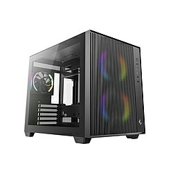 DEEPCOOL PCケース [Micro ATX /Mini-ITX] CG330 MESH 3F R-CG330MESH-BKANM3-G RCG330MESHBKANM3G