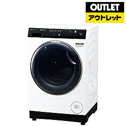 【中古】AQUA 〔中古品〕 ドラム式洗濯乾燥機 AQUA ホワイト AQW-DXS12A-L(W) ［洗濯12.0kg ／乾燥6.0kg ／左開き ／ヒートポンプ乾燥］ 【258-ud】