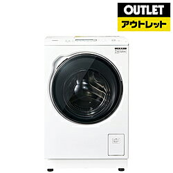 【中古】AQUA 〔中古品〕 ドラム式洗濯乾燥機 AQUA ホワイト AQW-DMS10A-R(W) ［洗濯10.0kg ／乾燥5.0kg ／右開き ／ヒートポンプ乾燥］ 【276-ud】