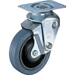 ハンマーキャスターセールス 940BBE-FR100-32-BAR01 ハンマー クッションキャスター自在ゴム車100mm 線径3.2mm 940BBEFR10032BAR01(4.0)