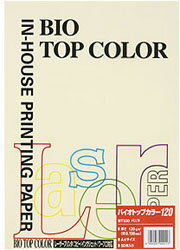 伊東屋 BT330（バイオトップカラー/バニラ/A4/50枚/120G） BT330 【864】