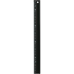 ■カッターから手を守る、高さ18.5ミリのガード付の定規です。■強度に優れた中空リブ構造を採用しています。■ミリ単位の目盛付で、定規として利用可能です。■底面にすべり止めゴムを埋め込み安定した使用感です。■ステンレス鋼をカット面に埋め込み、いつでもきれいな直線です。■プロ用カッターガイドを幅40ミリにスリム化して事務・家庭用にアレンジしました。■ケガキ面にはにじみ防止加工を施し、定規の下へのインク流入を防止します。■カッター切断用ガイド。■カッター切断用ガイド【製品仕様】■全長(mm):410■幅(mm):40■厚み(mm):18.5■呼び寸法(mm):450■目盛精度(mm):±0.25■真直度(mm):0.45以下■ミリ単位目盛付■【材質／仕上げ】　ガイド本体:アルミニウム　カットガイド面:ステンレス鋼　滑り止め:発泡ゴム ■注意・固定の際にはガードより手、指などが出ていると大変危険です。■原産国:中国■質量:150Gカッターから手を守る、高さ18.5ミリのガード付の定規です。