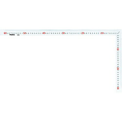 トラスコ中山 シルバー曲尺中金サイズ60cm×30cm TK606CN TK606CN