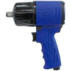 ■全長が短く狭いところの作業に最適です。■強化樹脂ボディーで超軽量です。■片手で簡単正逆切り替えで操作性に優れています。■オプションでLEDライトが取付可能です。■トリガーでスピードを微調節コントロールできます。■4段階調節のエアレギュレーター付です。【用途】・自動車整備作業に。【仕様】・能力ボルト径（mm）： 16・ソケット差込角（mm）： 12.7・最大締付トルク（N・m）： 550・無負荷回転数（min［［の－1乗］］）： 6200・空気消費量（［［M3］］/min）： 0.6・ホース取付口： NPT1/4・排気： 下方・全長（mm）： 154・ハンマータイプ： ツインハンマー・無負荷回転数（rpm）： 6200・能力ボルト径・推奨ホース内径： 6.5mm・使用空気圧力： 0.62MPa全長が短く狭いところの作業に最適です。