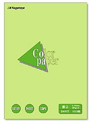 B4 Size Paper - 長門屋商店 ナ-2308 カラーペーパーCopa（コパ）厚口 B4 うぐいす 100枚