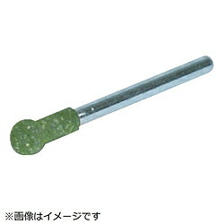 トラスコ中山 TRUSCO　ゴム軸付砥石　球型　Φ8X軸3　120＃　10本入　MI1208RM MI1208RM