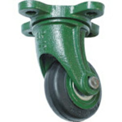 トラスコ中山 鋼鉄製運搬車用 鋳物金具自在キャスターφ75ゴム車 TAJ75 TAJ75