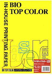 伊東屋 バイオトップカラー カナリーイエロー （A4/120g・50枚） BT312 BT312