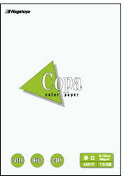 長門屋商店 ナ-1301 カラーペーパーCopa(コパ) 厚口 A3 白 100枚