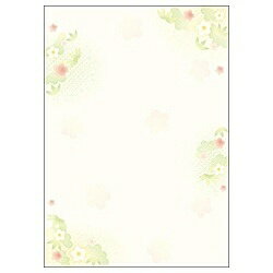 ササガワ 和ごころ 松竹梅 （A4サイズ・10枚）　4-1023 41023