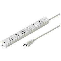 SANWA SUPPLY(サンワサプライ) TAP-K6NSP-3 (工事物件雷ガードタップ/3P・6個口・3m） TAPK6NSP3 [EU RoHS指令準拠]