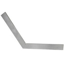 大西測定 角度付平型定規（120度） 156F250 156F250