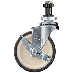 ハンマーキャスターセールス ENシリーズ自在SP付ウレタン車100mm　4152ENUR100BAR01 4152ENUR100BAR01