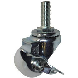 乐天商城 - ハンマーキャスターセールス Sシリーズねじ込み自在SP付ナイロン車50mm　413SAN50BAR01 413SAN50BAR01